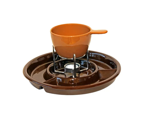Pote de fondue — Fotografia de Stock