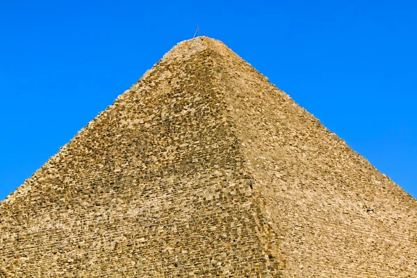 Nagy piramis tetején — Stock Fotó