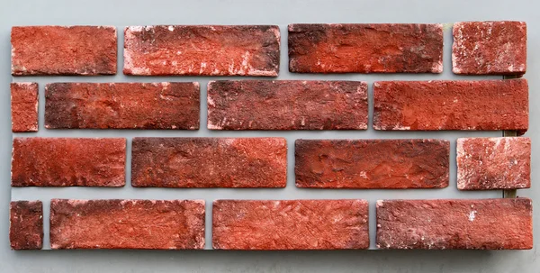 Κόκκινα τούβλα — Φωτογραφία Αρχείου