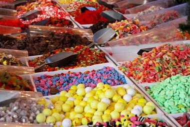 Candy stall clipart