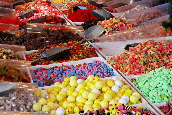 Candy stall — Stock Photo, Image