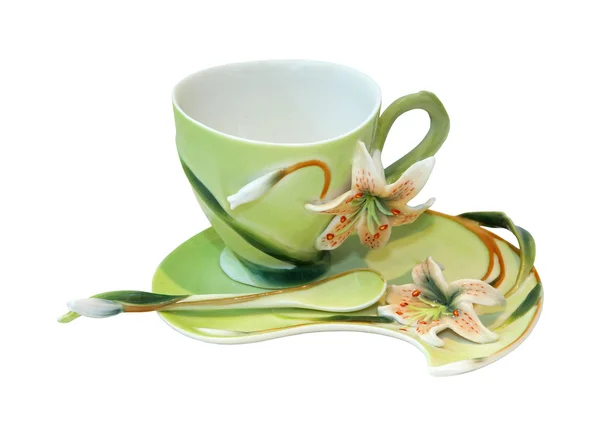 Чашка для цветов — стоковое фото