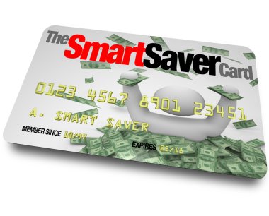 Credit Card - Smart Saver Discount Savings Pass clipart