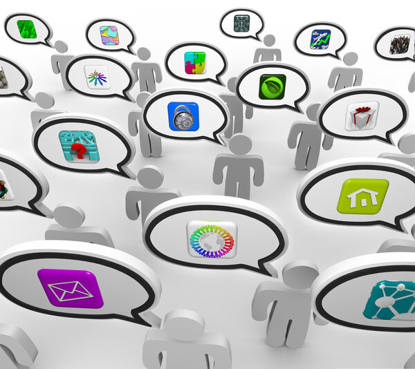 Говоря о приложениях, обсуждающих любимые приложения
