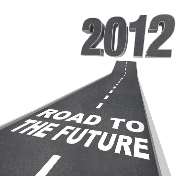 Road to the Future - Anno 2012 in Street — Foto Stock