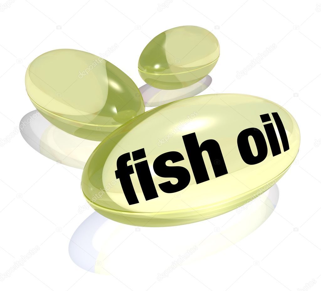 Fish Oil Capsules Omega-3 Fatty Acid Pills Preventing Disease