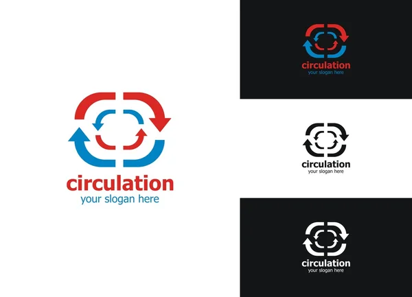 Logotipo de circulación — Archivo Imágenes Vectoriales