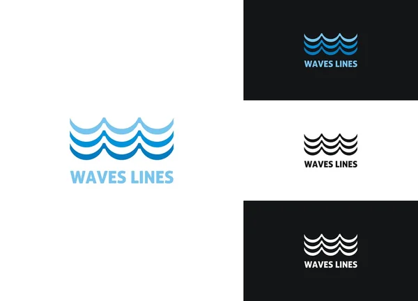 stock vector Waves Lines