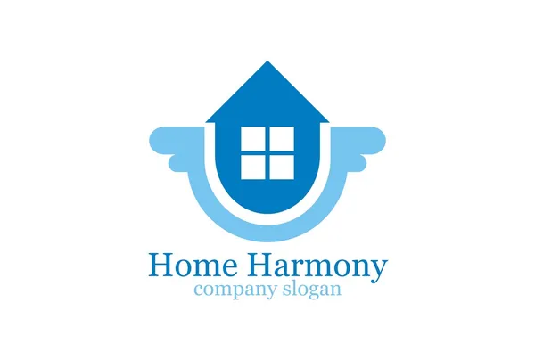 Casa Harmonia —  Vetores de Stock