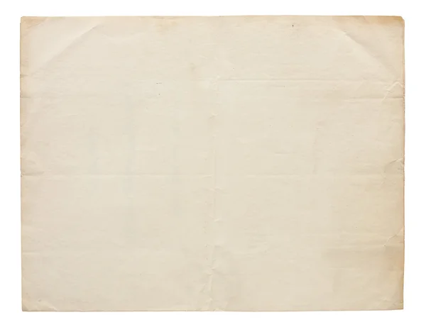 Bardzo stary papier blank — Zdjęcie stockowe