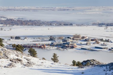 Foothills of Fort Collins, Colorado clipart