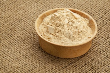 Maca root powder clipart