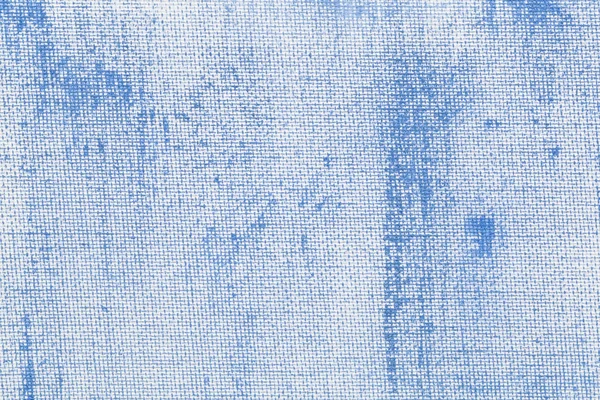 Abstrait bleu avec texture camvas — Photo