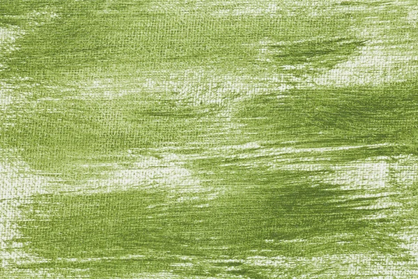 Abstrato verde com textura de camvas — Fotografia de Stock