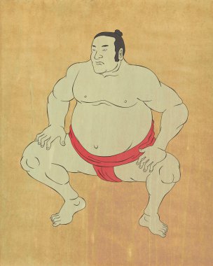 Japon sumo güreşçisi