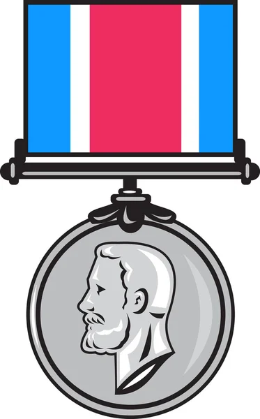 Wojskowy medal odwagi Walecznych — Zdjęcie stockowe