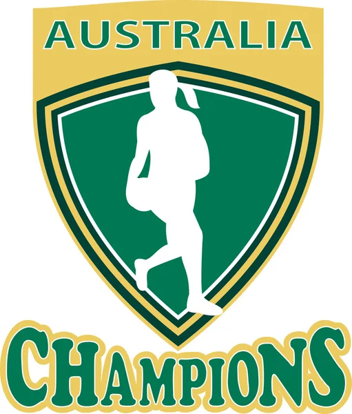 ネットボールのチャンピオン オーストラリア — ストック写真