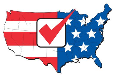 Amerikan seçimleri ABD Haritası