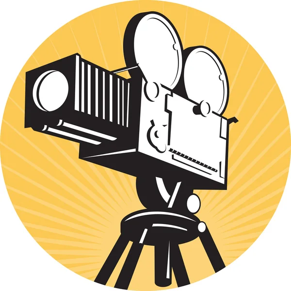 Εκλεκτής ποιότητας κινηματογράφο ταινία κάμερας ρετρό στυλ — Φωτογραφία Αρχείου