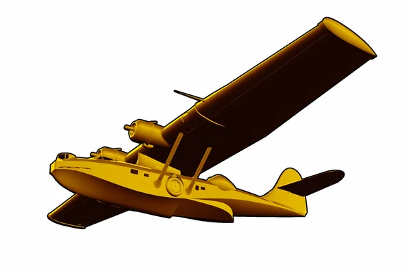 Catalina łódź latająca morza samolot — Zdjęcie stockowe