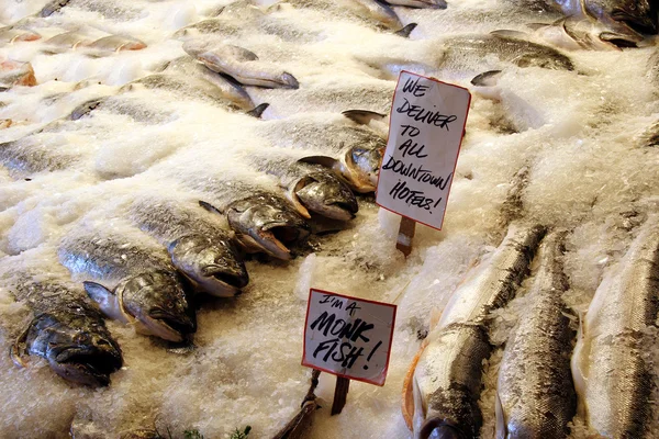 Рыба на продажу — стоковое фото