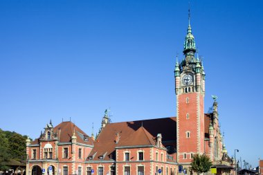 Main Railway Station in Gdansk clipart