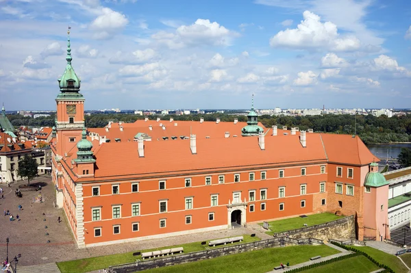 Královský hrad ve Varšavě — Stock fotografie