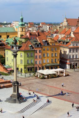 Old Town in Warsaw clipart