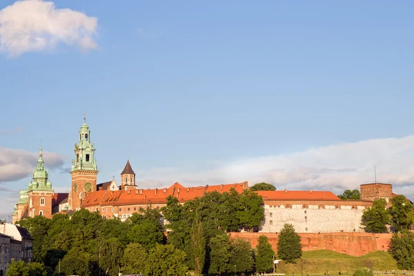 Κάστρο Wawel στην Κρακοβία — Φωτογραφία Αρχείου