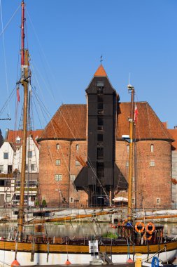 The Crane in Gdansk clipart