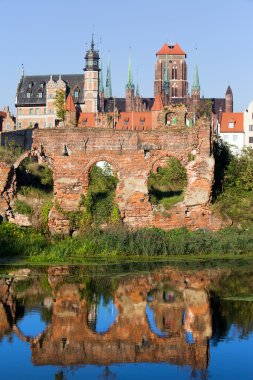 City of Gdansk in Poland clipart