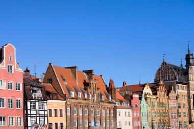 Tenement Houses in Gdansk clipart