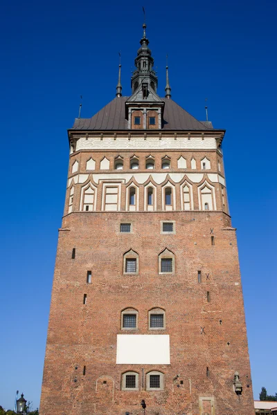 Wieży Więziennej w Gdańsku — Zdjęcie stockowe