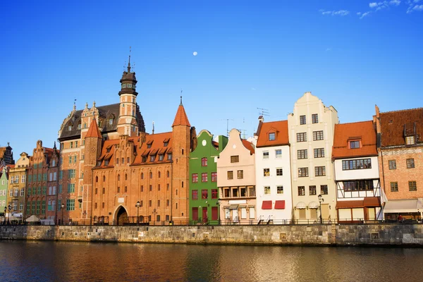Staré město v Gdaňsku — Stock fotografie