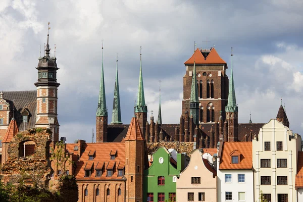 Gdansk 'taki Eski Şehir — Stok fotoğraf