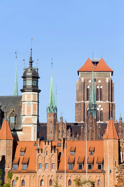 Gdansk cidade velha — Fotografia de Stock