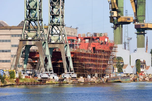 Shipyard Industrial Scenery — Stock Photo, Image
