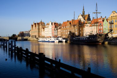 City of Gdansk in Poland clipart