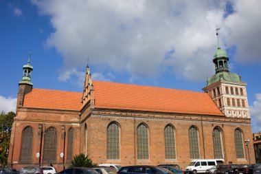 St. Bridget Church in Gdansk clipart