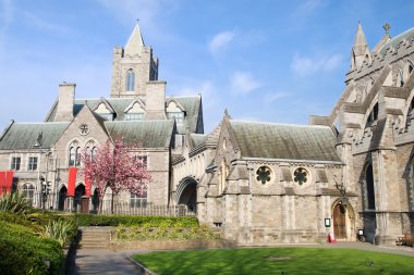 Christ Church Cathedral in Dublin clipart