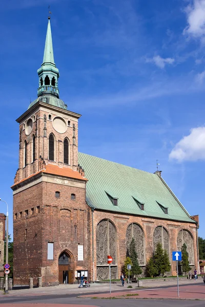 Kerk van Sint barbara in gdansk — Stockfoto