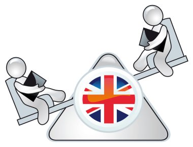 Conception of political life of Great Britain clipart