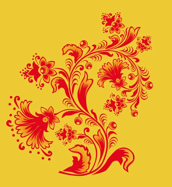 Pattern in style folk national creativity — Stock Photo, Image