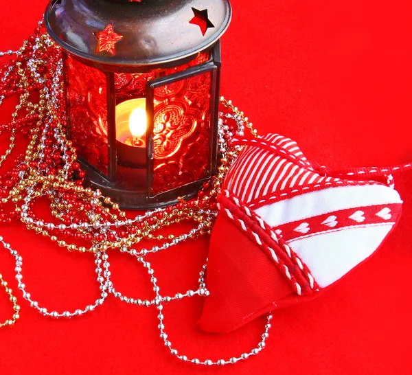 Vánoční lampy — Stock fotografie