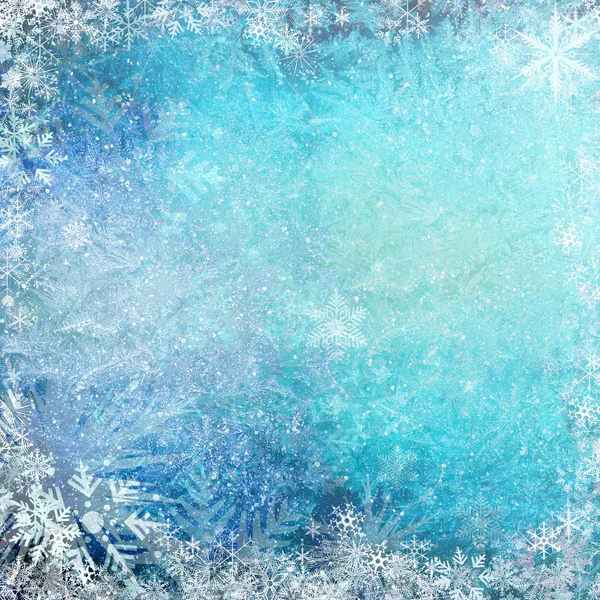 Azul Natal grunge textura fundo — Fotografia de Stock