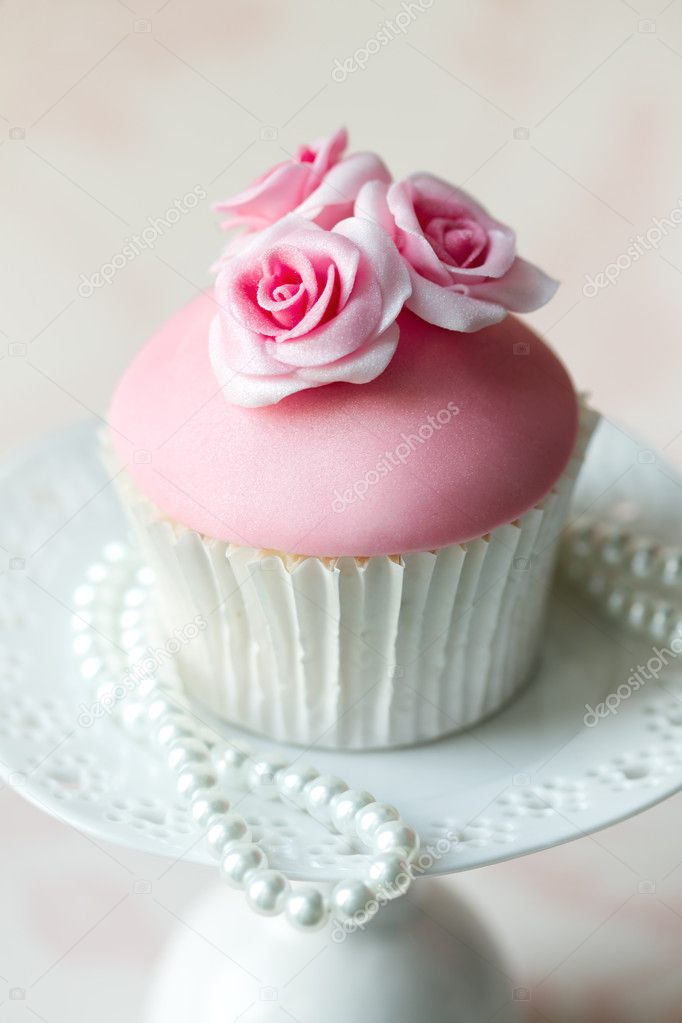 Rose cupcake