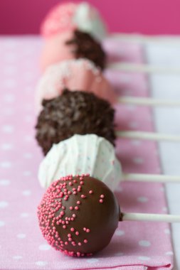 Cake pops clipart