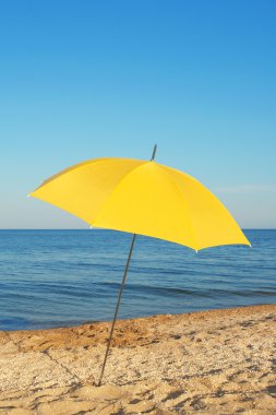 Yellow parasol clipart