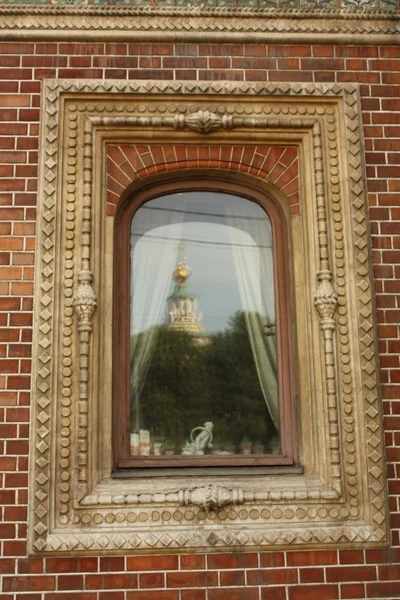 Janela da Casa Igumnov em Moscou — Fotografia de Stock