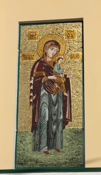 Icon on the wall of the church — Stock Photo, Image